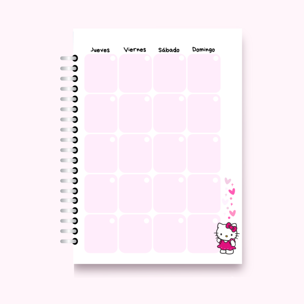 PLANNER HELLO KITTY - Imagen 6